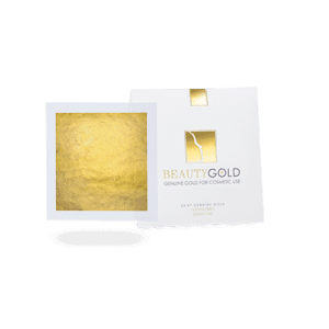 foglia oro cosmetico