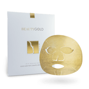 maschera oro 24 carati per viso