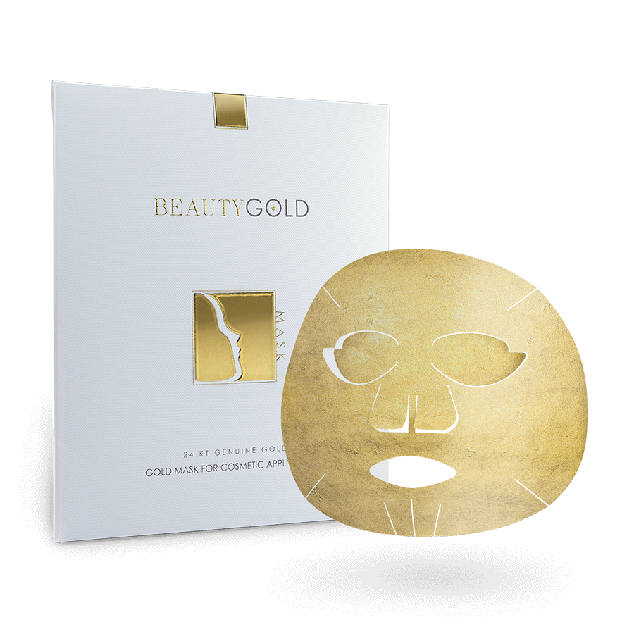 MASCHERA VISO ORO