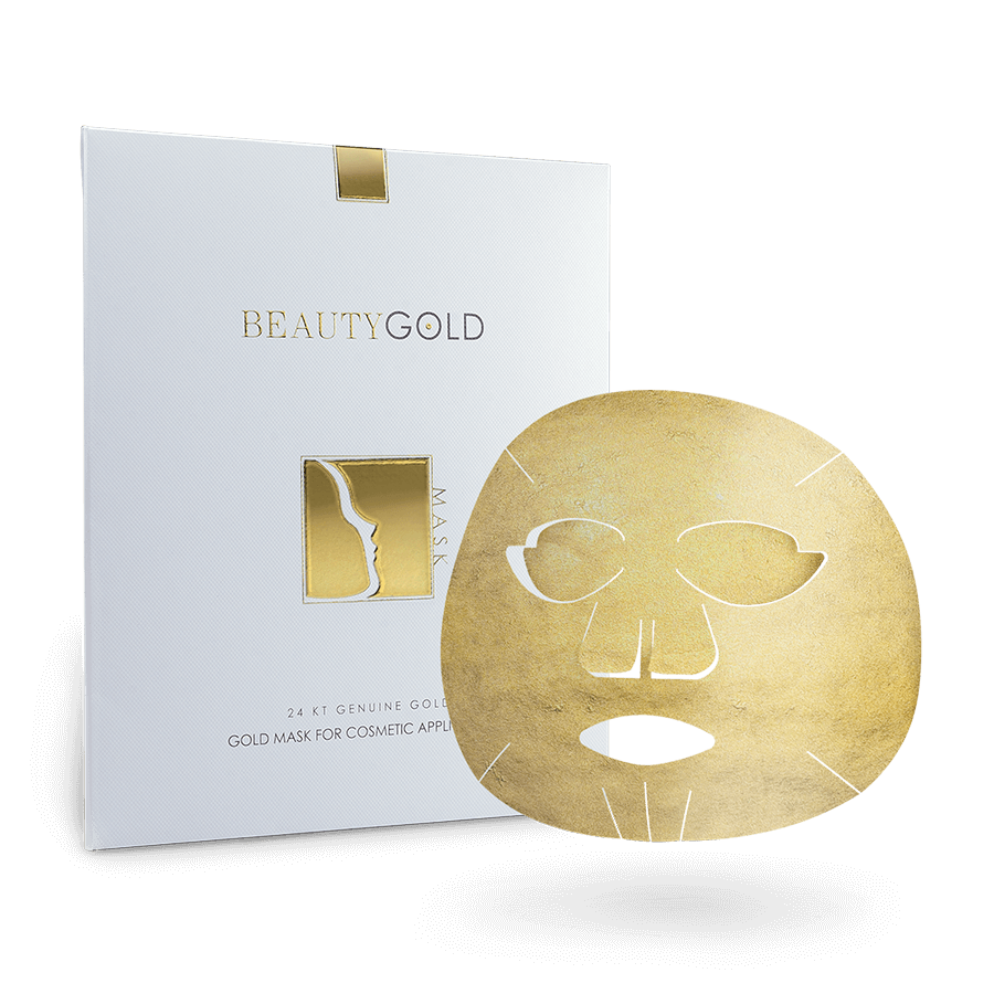 24K Gold Leaf Cosmetic Treatments - Beauty Gold Manetti