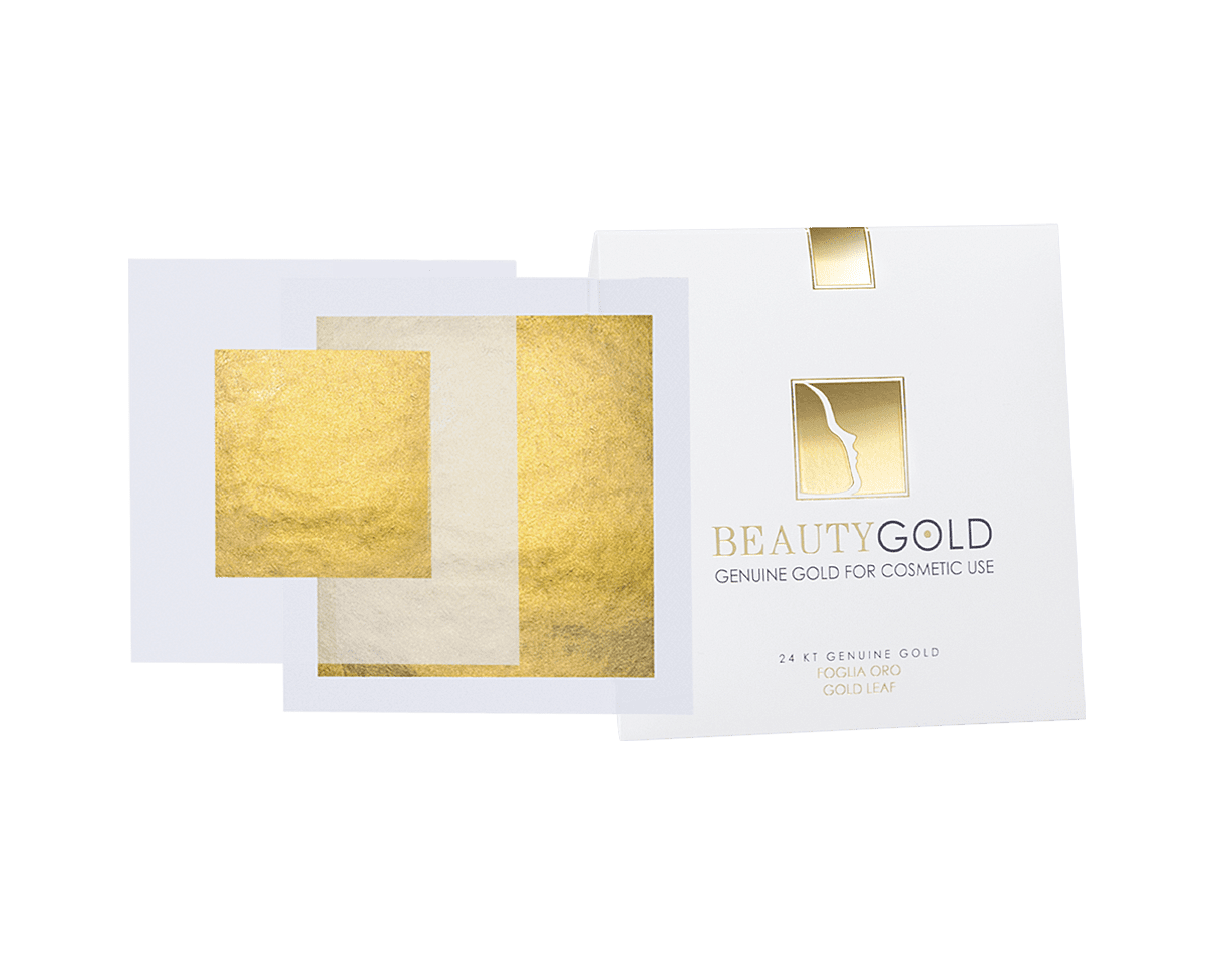 24 KT GOLD ANTI-AGE FACIAL TREATMENT GOLD LEAF MIX PACK - 1 TREATMENT