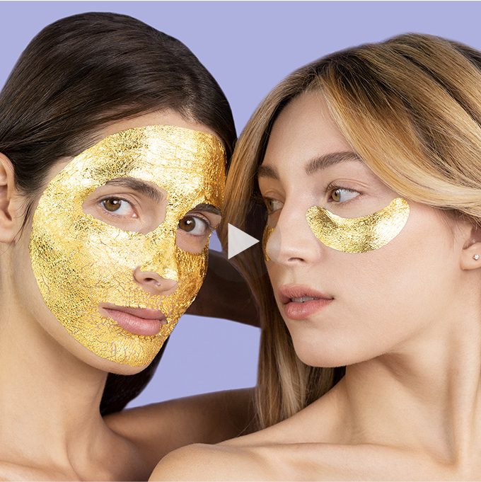 24K Gold Leaf Cosmetic Treatments - Beauty Gold Manetti