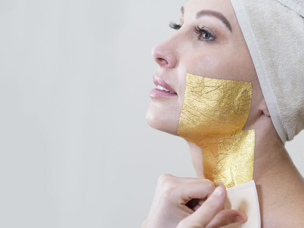 oro per cosmetica